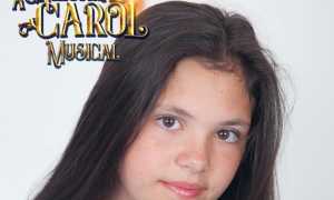 Carmen Giulia Falcetti nel cast ufficiale di A Christmas Carol 