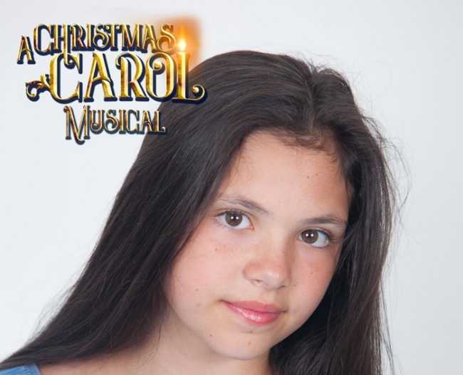 Carmen Giulia Falcetti nel cast ufficiale di A Christmas Carol 
