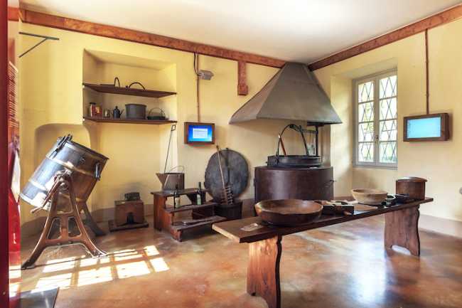 Museo della latteria interno