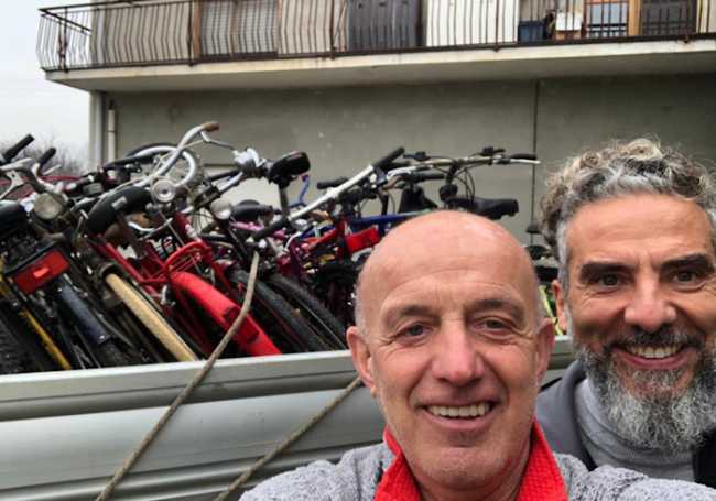 Rotary Bici Massimiliano della Monaca Franco Piola