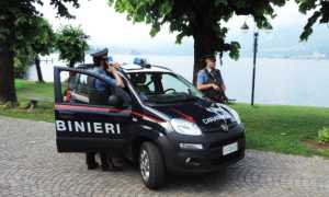 carabinieri panda lago