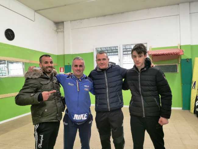 da sinistra mounir saif carmelo mammana fabio e christian sarsilli