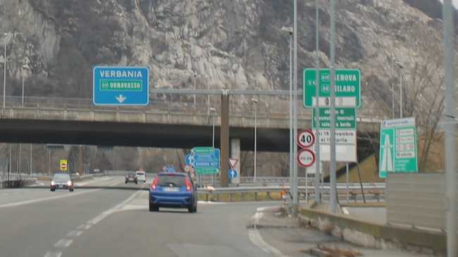 gravellona 34 imbocco autostrada