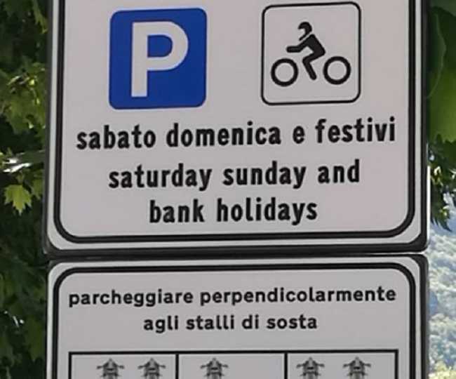 parcheggi moto