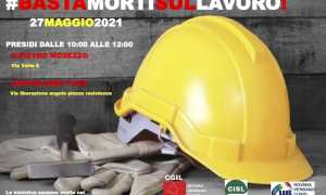 presidio basta mori sullavoro