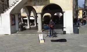 silenzio per la pace Orta