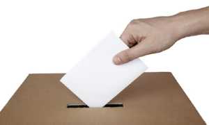 urna elettorale foto