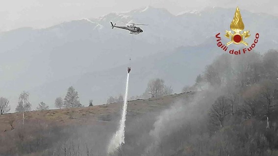 incendio mottarone