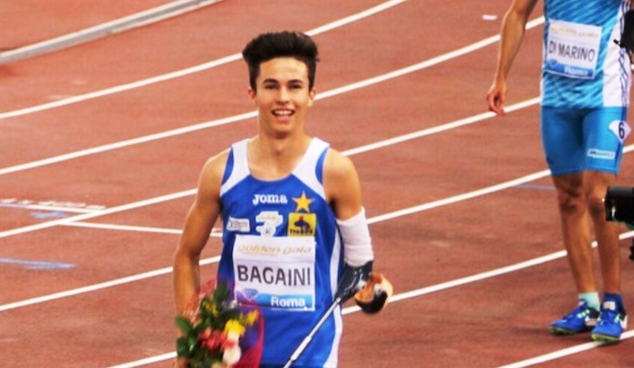 Riccardo Bagaini vince i 200 metri a Donnas