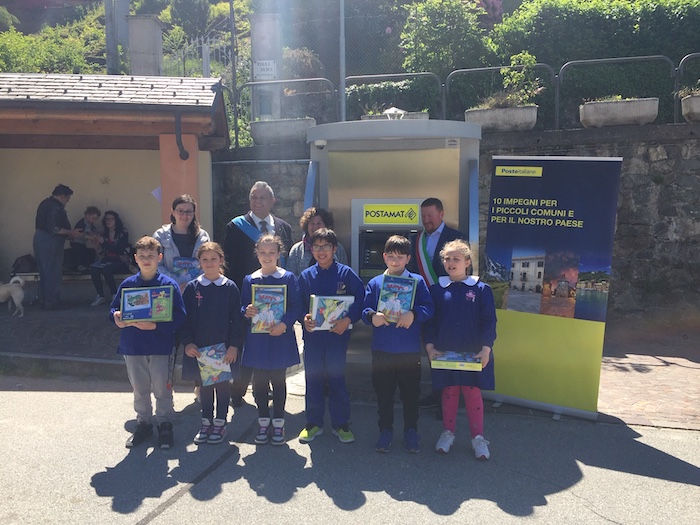 Germagno, inaugurato il Postamat: è il primo in Piemonte in un comune privo di ufficio postale  
