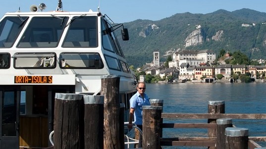 navigazione lago dorta