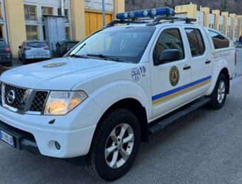 pickup protezione civile omegna