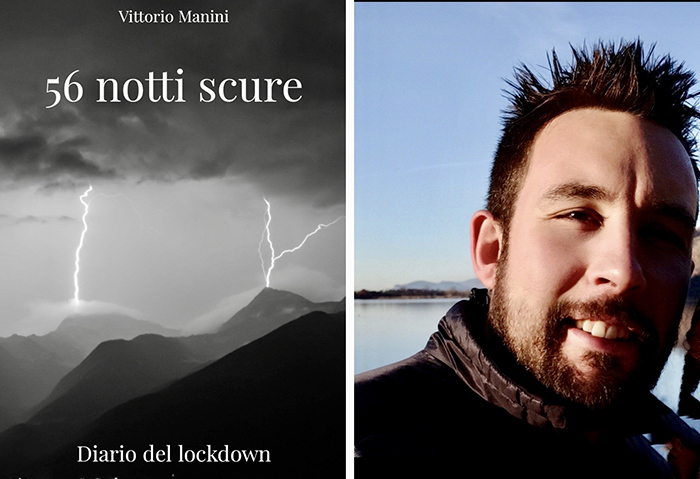 “56 notti scure” il libro del lockdown di Vittorio Manini, ora disponibile in libreria e sul web