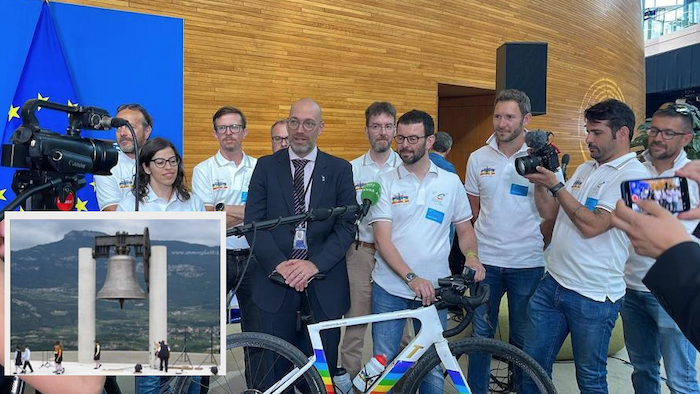Dalla Val Strona in bici per raggiungere la Campana dei Caduti di Rovereto