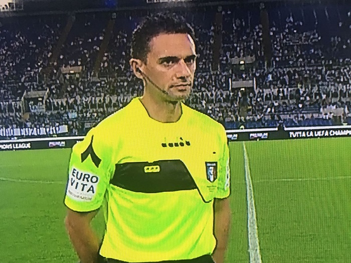 Calcio: dalla sezione Vco l’arbitro Di Iorio riprende l’attività in serie A