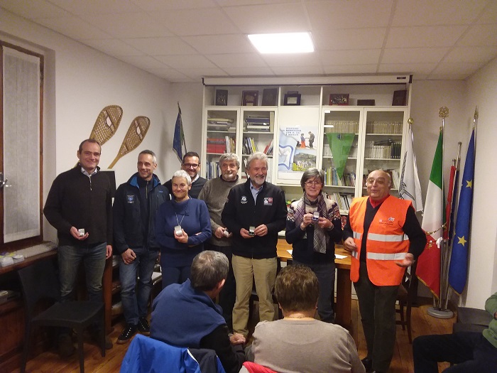 Consegnate le Aquile 2017 ai soci C.A.I. di Gravellona 