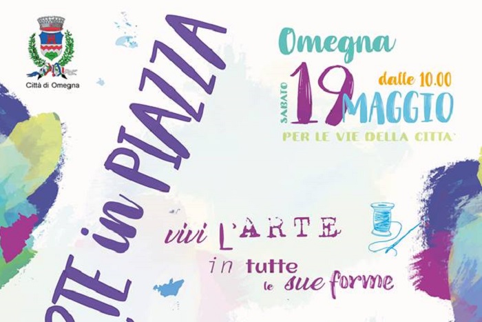 Sabato 19 le vie del centro di Omegna si animeranno con "L'Arte in Piazza"