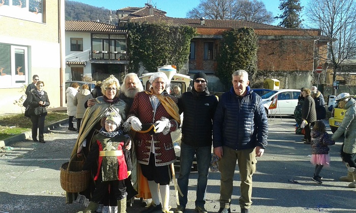Tutti in maschera ad Agrano per la festa di Carnevale. Foto