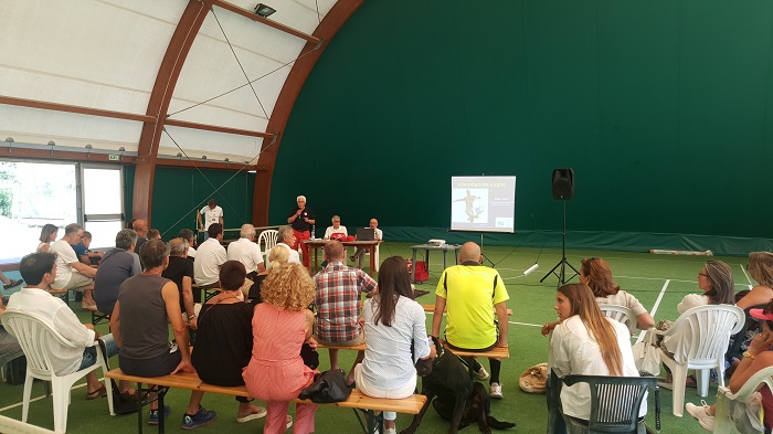 "Un cuore che batte per lo sport": giornata tennistica e convegno in ricordo del dottor Saglietti. Foto