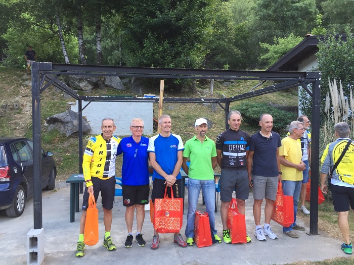 I risultati della cronoscalata di ciclismo Oira-Nonio. Fotogallery