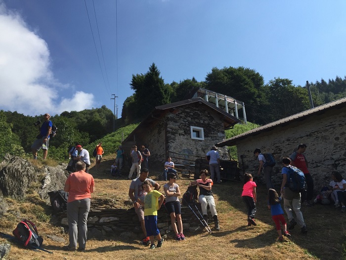 Con l'Ecomuseo alla scoperta degli alpeggi sopra Germagno. Foto
