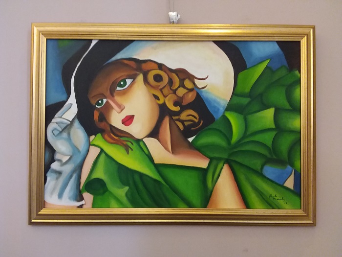 Inaugurata a Gravellona la mostra espositiva dei corsi di pittura