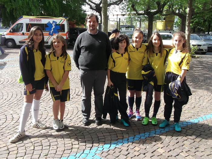 Ad Omegna una giornata all'insegna del calcio femminile
