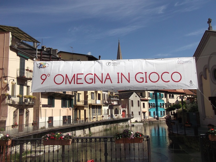 600 bambini per la prima giornata di Omegna in Gioco 2018. Fotogallery