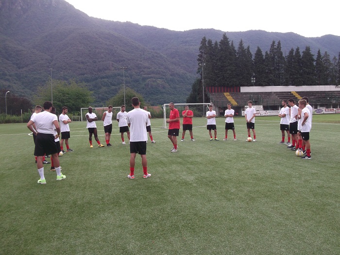 Calcio: primo giorno di lavoro per l'Omegna