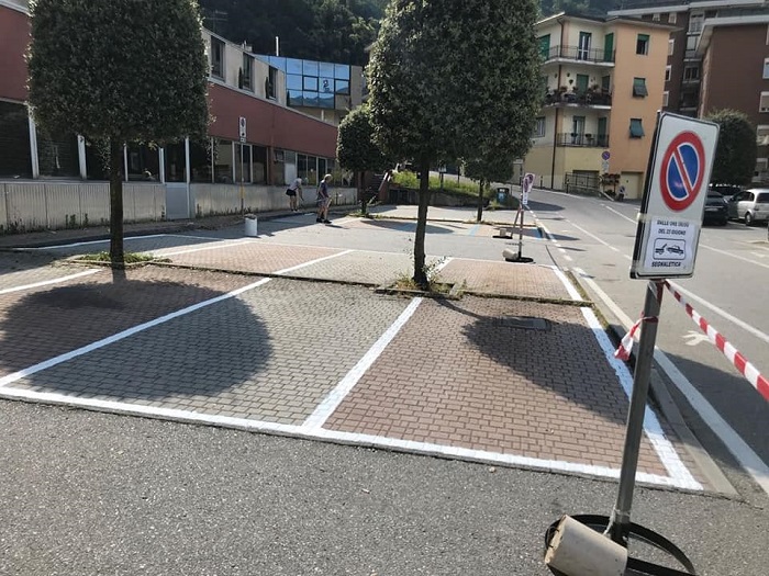 Nuove modalità per i parcheggi davanti all'ospedale di Omegna
