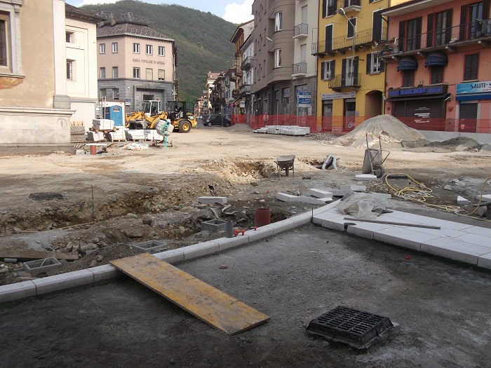 Omegna, presentato il nuovo cronoprogramma dei lavori in Piazza Beltrami