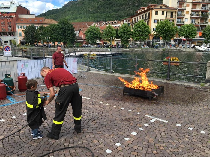 Domenica 10 giugno, ai Giardini di Omegna, torna Pompieropoli
