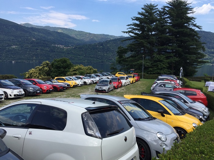Nonio tappa finale del settimo raduno dei laghi partito da Milano