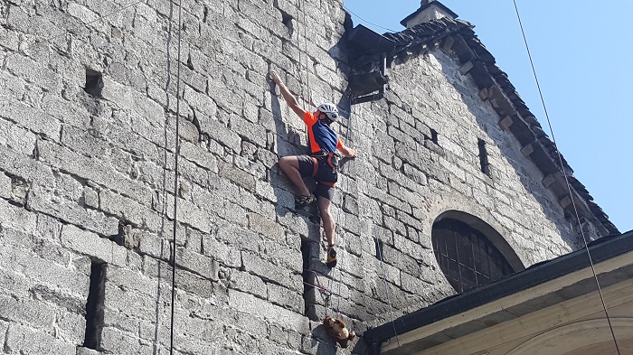 Pomeriggio in campana con la scalata del Campanile di Omegna in compagnia del C.A.I. Fotogallery