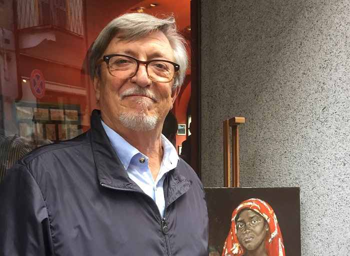 "Oltre i colori", la mostra di Giorgio Talgio inaugurata ad Omegna