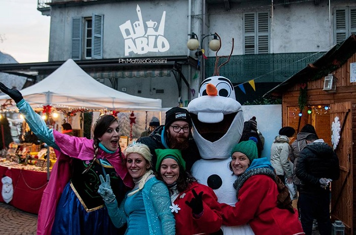 Il Villaggio di ghiaccio di Ablo accende il Natale ad Omegna