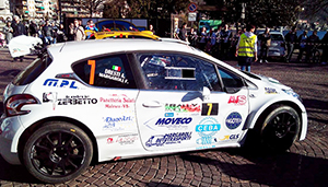 corta rally 2laghi vettura partenza