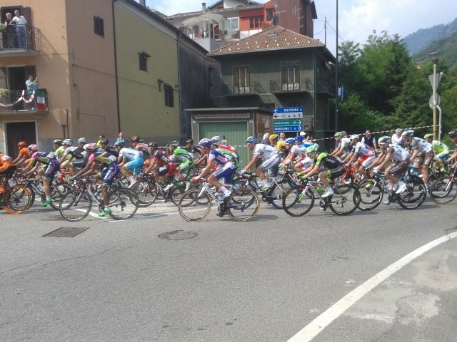 il Giro a Omegna