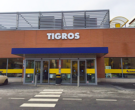 corta supermercato tigros