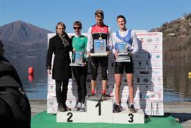 I primi tre con Stefano Mossino Presidente FIC Piemonte