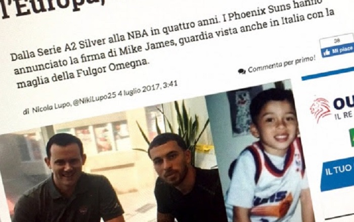 Mike James va alla Nba e resta nei ricordi della Paffoni Fulgor