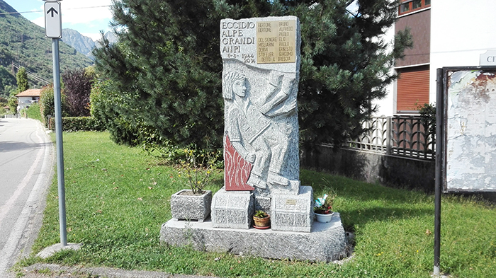 Commemorazione per il 73° anniversario dell’eccidio dei partigiani nel 1944 all’Alpe Grandi