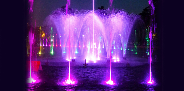 Una fontana luminosa e musicale nel futuro di Omegna