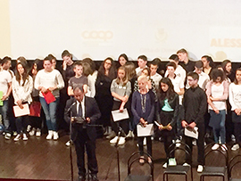 corta alunni gobetti premiazione